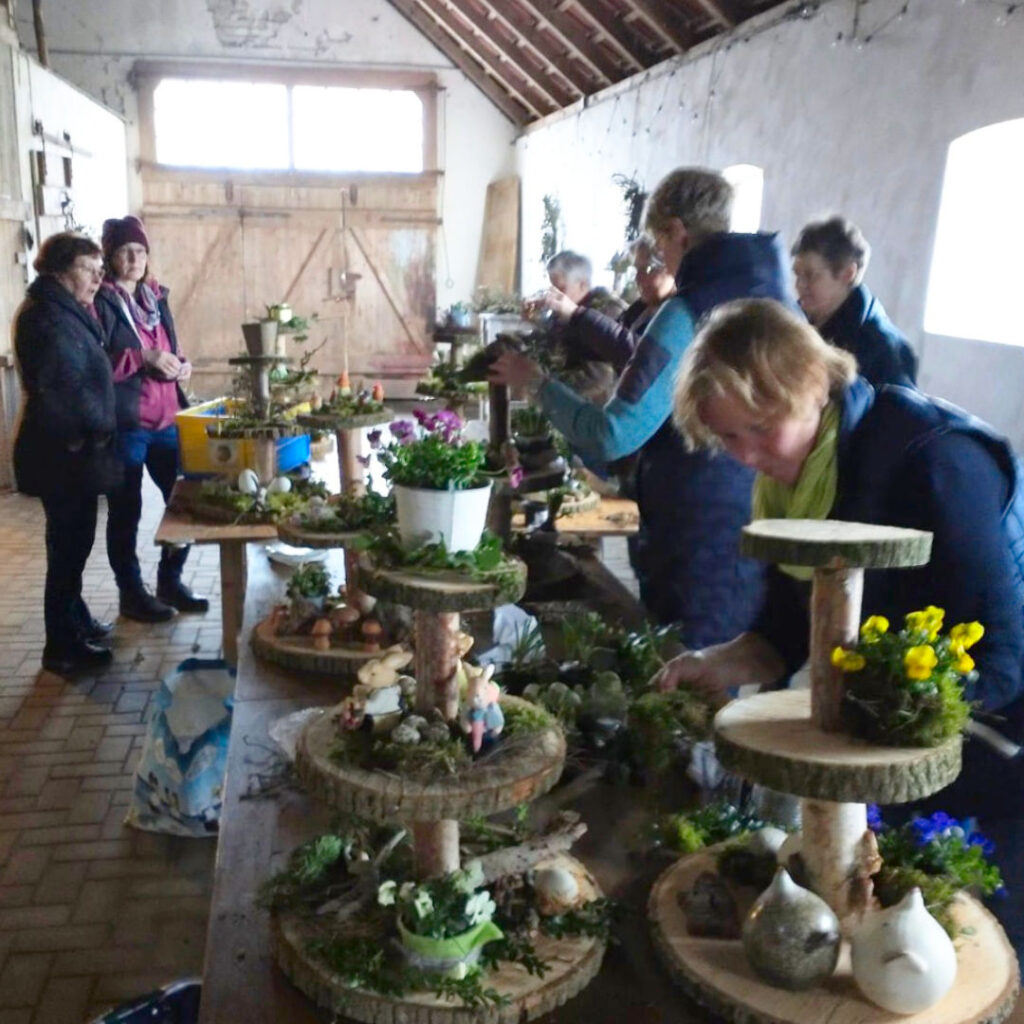 Outdoor-Floristik Workshop in Abbehausen