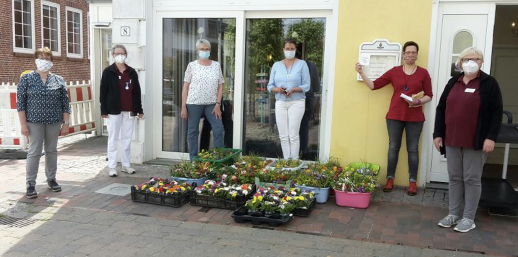 Blumige Grüße aus der Wesermarsch